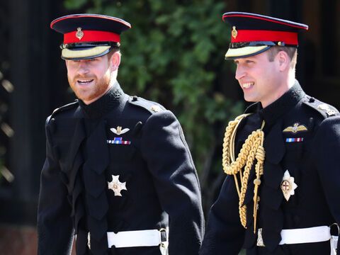 Prinz Harry und Prinz William, 2018. 