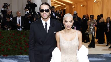 Kim Kardashian und Pete Davidson bei der Met Gala 2022