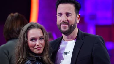 Laura Müller und Michael Wendler glücklich