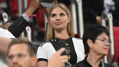 Lisa Füllkrug bei der WM 2022 in Katar beim Spiel Deutschland gegen Spanien