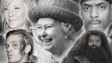 Anne Heche, Aaron Carter, Queen Elizabeth II., Robbie Coltrane, Coolio