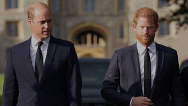 Prinz William und Prinz Harry, 2022.