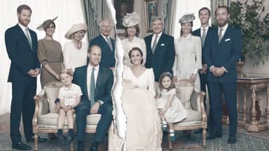 Taufe von Prinz Louis - Familienbild der Royal Family