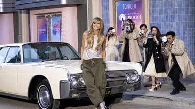 GNTM Staffel 19 (2023): Kampagnenmotiv mit Heidi Klum 