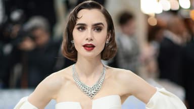 Lily Collins bei der Met Gala 2023