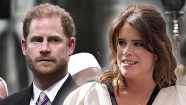 Prinz Harry und Prinzessin Eugenie, 2023.