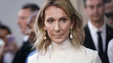 Céline Dion sieht traurig aus