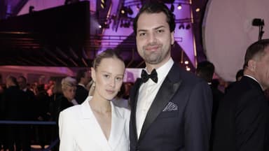 Laura-Marie Geissler und Jimi Blue Ochsenknecht beim "Ball des Sports" in Frankfurt