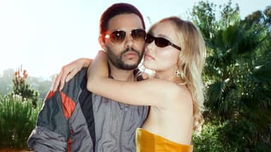 The Weeknd und Lily-Rose Depp für "The Idol"