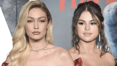 Selena Gomez und Gigi Hadid ernst