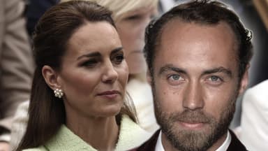 Prinzessin Kate und James Middleton. 