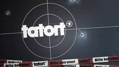 Graues "Tatort"-Logo