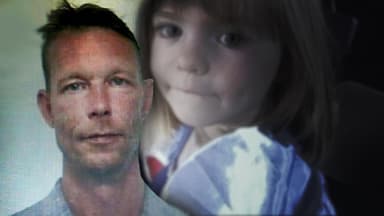 Christian B. und Maddie McCann verschwommen