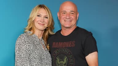 Steffi Graf und Andre Agassi Arm in Arm