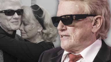 Heino und Hannelore traurig, Bildmontage