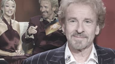 Shirin David und Thomas Gottschalk bei "Wetten, dass..?"