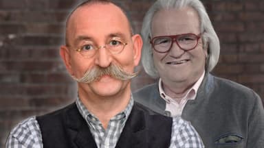 Horst Lichter und Albert Maier ausgegraut