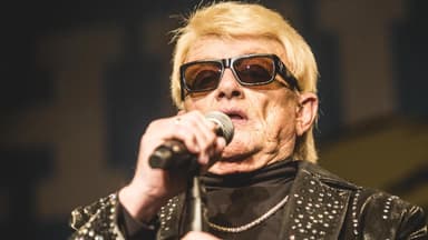 Heino am Mikrofon