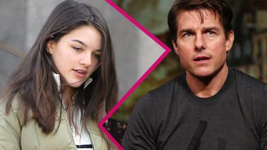 Suri und Tom Cruise ernst