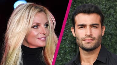 Britney Spears und Sam Ashgari mit linkem Riss