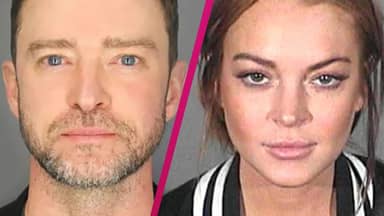 Justin Timberlake und Lindsay Lohan Mugshot