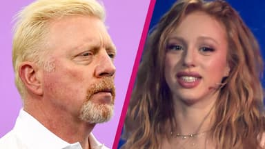 Boris Becker ernst, Anna Ermakova bedrückt