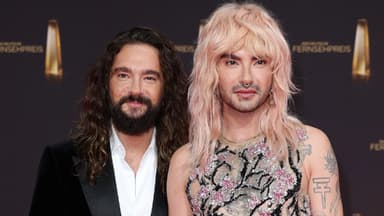 Stars beim "Deutschen Fernsehpreis 2024": Bill und Tom Kaulitz sichtlich stolz