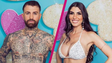 Gigi Birofio und Yeliz Koc bei "Love Island", Collage