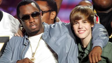 P. Diddy Arm in Arm mit Justin Bieber