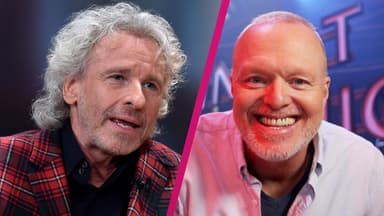 Thomas Gottschalk ernst, Stefan Raab grinst