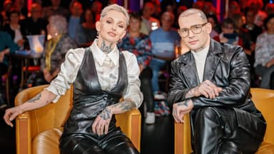 Edith und Eric Stehfest zu Gast in der MDR-Talkshow "Riverboat"