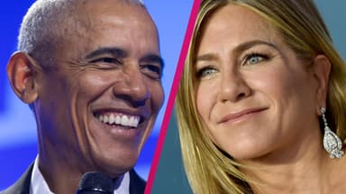 Barack Obama & Jennifer Aniston, Bildmontage