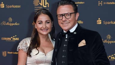 Eva Luginger und Stefan Mross bei der Goldenen Henne