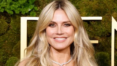 Heidi Klum Golden Globes 2025