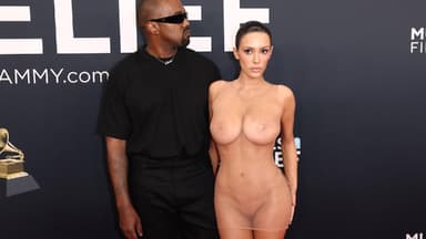 Kanye West und Bianca Censori bei den Grammy Awards