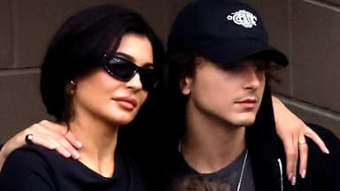 Kylie Jenner mit Sonnenbrille, Timothée Chalamet mit Cap