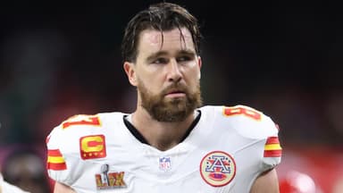 Travis Kelce beim Super Bowl 2025