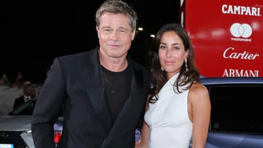 Brad Pitt Arm in Arm mit Freundin Ines de Ramon