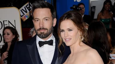 Ben Affleck und Jennifer Garner posieren zusammen