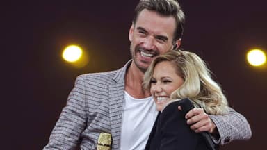 Florian Silbereisen und Helene Fischer kuscheln und lachen