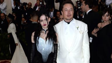 Grimes und Elon Muskk