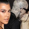 Kourtney Kardashian und Travis Barker knutschen