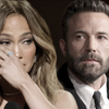 Jennifer Lopez weint, Ben Affleck ernst, Collage