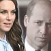 Prinzessin Kate und Prinz William gucken ernst, Collage