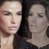 Katie Price guckt ernst