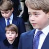 Prinz Louis und Prinz George in Sandringham