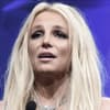 Britney Spears mit offenem Mund