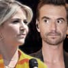 Collage Beatrice Egli schaut genervt, Florian Silbereisen guckt traurig zur Seite