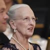 König Margrethe bei einer Veranstantung. 