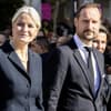 Prinzessin Mette-Marit und Prinz Haakon in Athen, 2023.